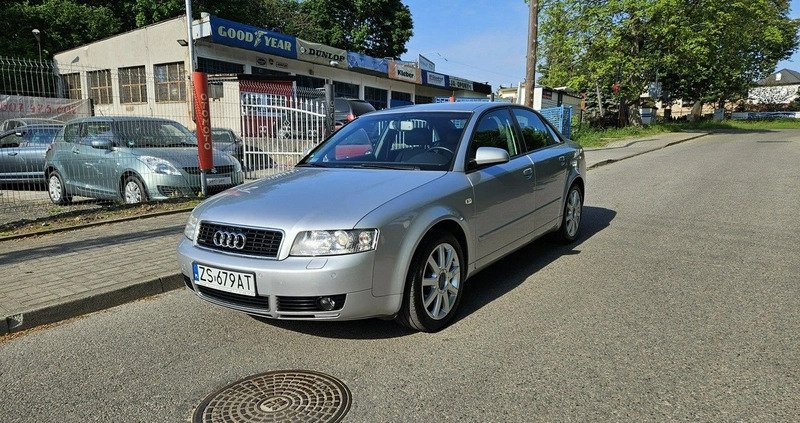 Audi A4 cena 16999 przebieg: 269800, rok produkcji 2003 z Trzebiatów małe 407